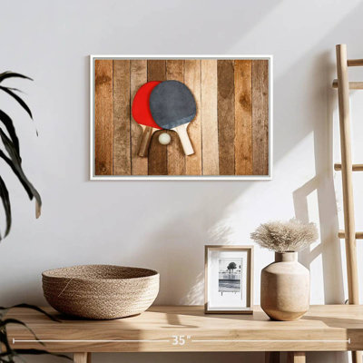 Ping-pong en bois