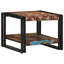 Coffee Table Multicolour 50X50x38 Cm Solid Wood Reclaimed