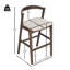 Chaises de salle à manger d'intérieur en bois d'hévéa, ensemble de 2-1994630992