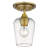 Glass Semi Flush Mount-1411540836