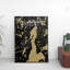 Yellowknife City Map - No Frame Print-1123785768