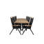 Anoki 8 - Person Teak Patio Dining Set with Extendable Rectangular Table