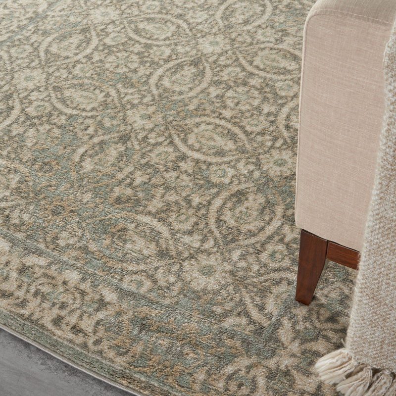 Tapis gris abstrait Ashlesha, Rectangle 9 pi x 12 pi