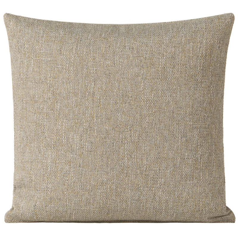 Fleur Throw Pillow, Khaki, 20" x 20"