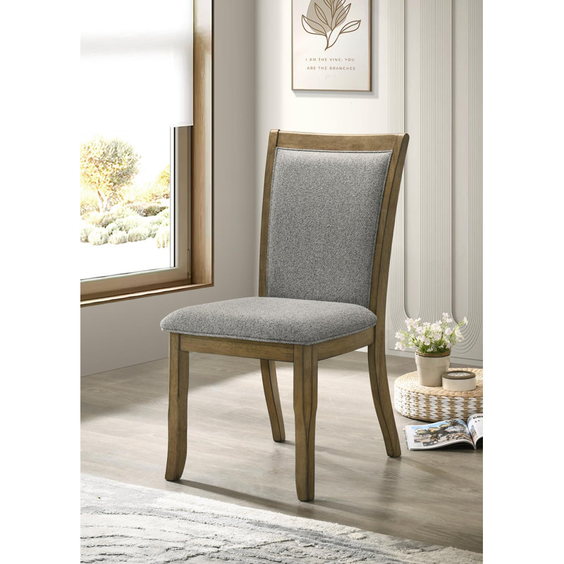 Chaise de salle à manger Dark Dray Brush (2/boîte)