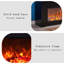 Black Solid Wood TV Cabinet Fireplace-117617227