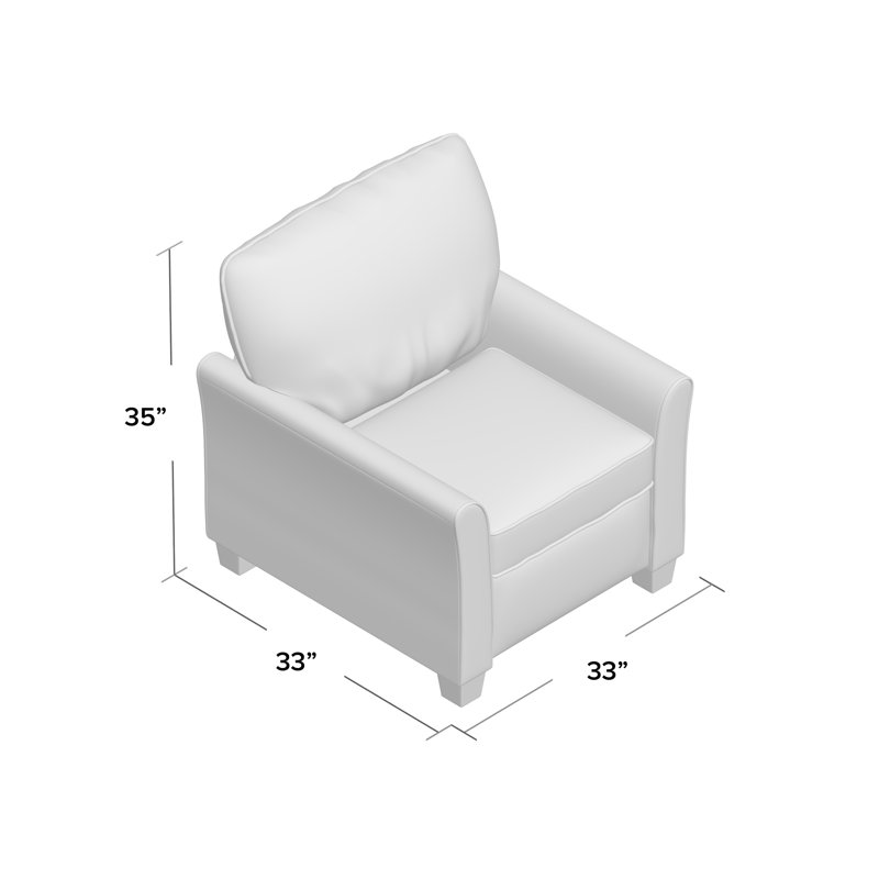 Fauteuil Caleigh, Blé