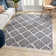 Loop-De-Loop Geometric Synthetic Area Rug