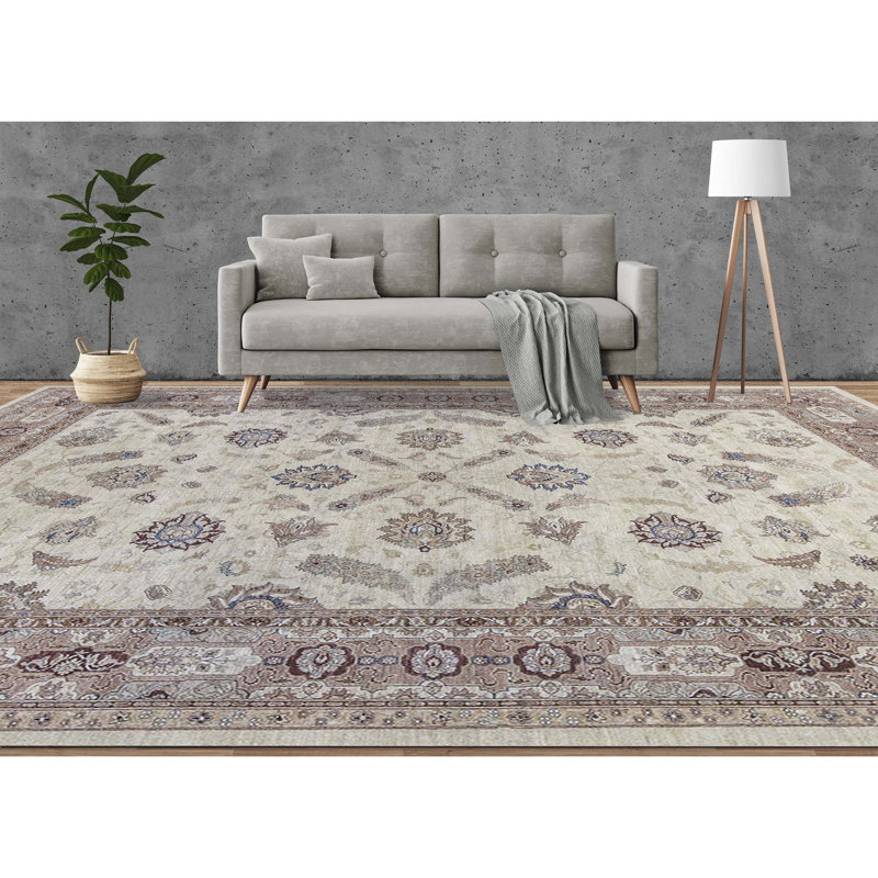 Sultanabad Wool Oriental Area Rug