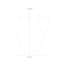 Royal Copenhagen White Fluted 13 oz. Creamer