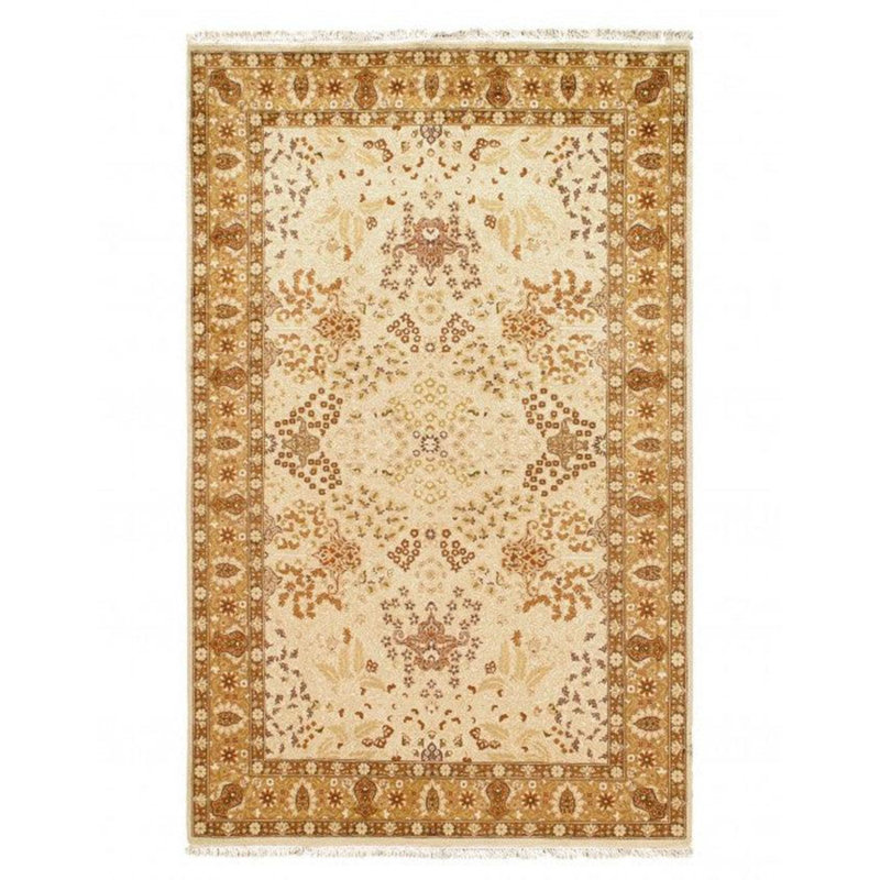 Oriental Area Rug in Beige