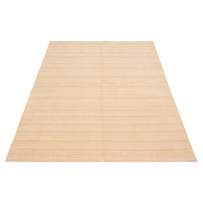 Tapis crème Kashkuli Gabbeh 6 pi 7 po x 9 pi 4 po