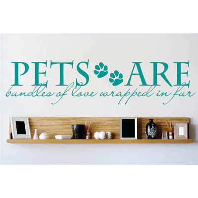 Text & Numbers Wall Decal
