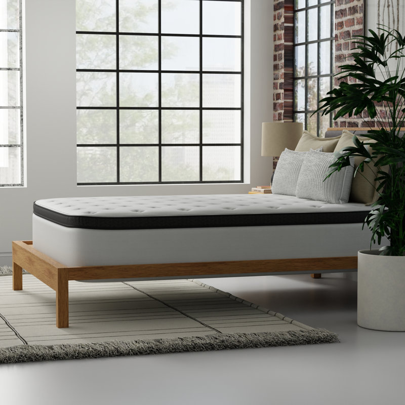 Matelas hybride moyen 14 po - Sleep by Wayfair ™, Lit simple, 14"