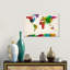 « aquarelle map of the world iii »-impression sur toile tendue Karlskrona-23944689-23944699-95684998