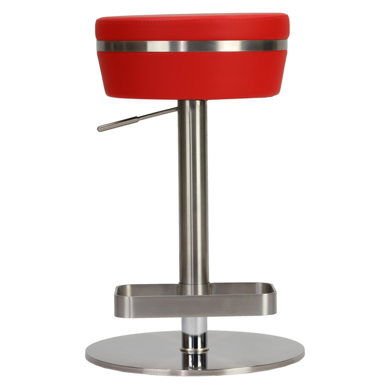 Tabouret de bar Upshaw, rouge