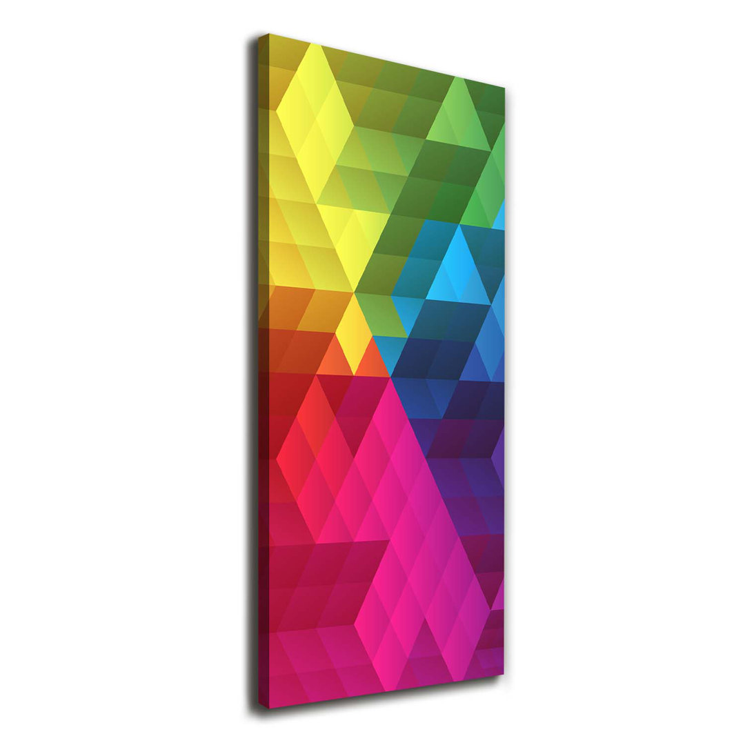 Geometric Background - Wrapped Canvas Print