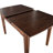 Rozella Expandable 64" Solid Wood Dining Table