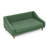Boneless Elevated Dog Sofa Bed With Irregular Armrest For Pets-1014596026