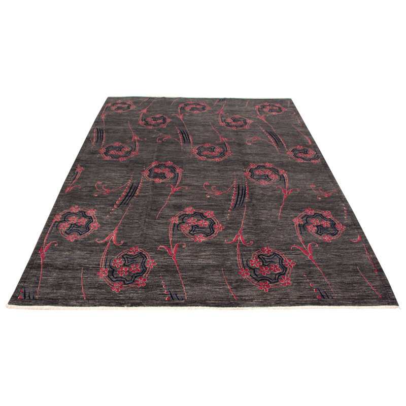 Tapis gris foncé 18 pi 20 po x 11 pi 10 po Constantina