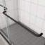 Porte de douche à dérivation, porte coulissante, avec verre trempé de 1/4 po et porte de 44 à 48 po x 70 po-111950499