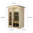 Nordhavn 6-Panel Norway spruce Far Infrared Sauna with App Control