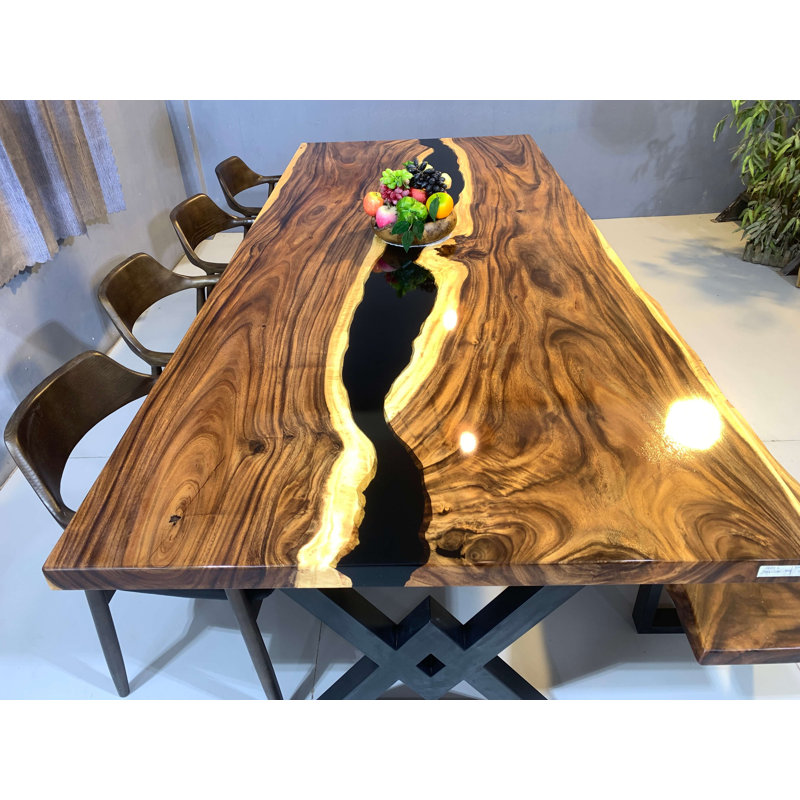 Geriene Solid Wood Dining Table
