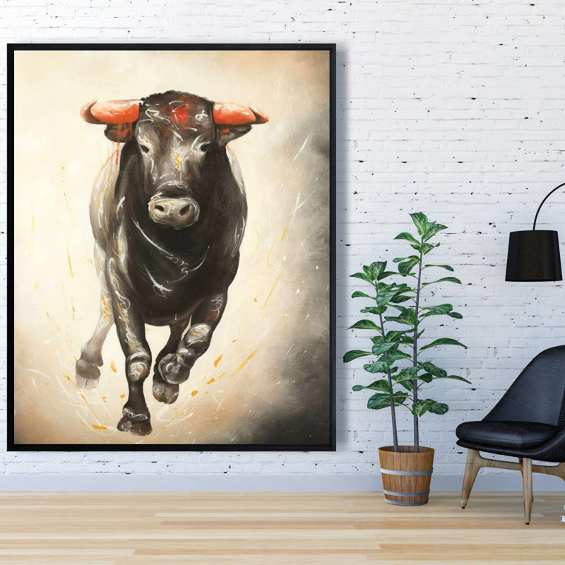 " Bull Running "