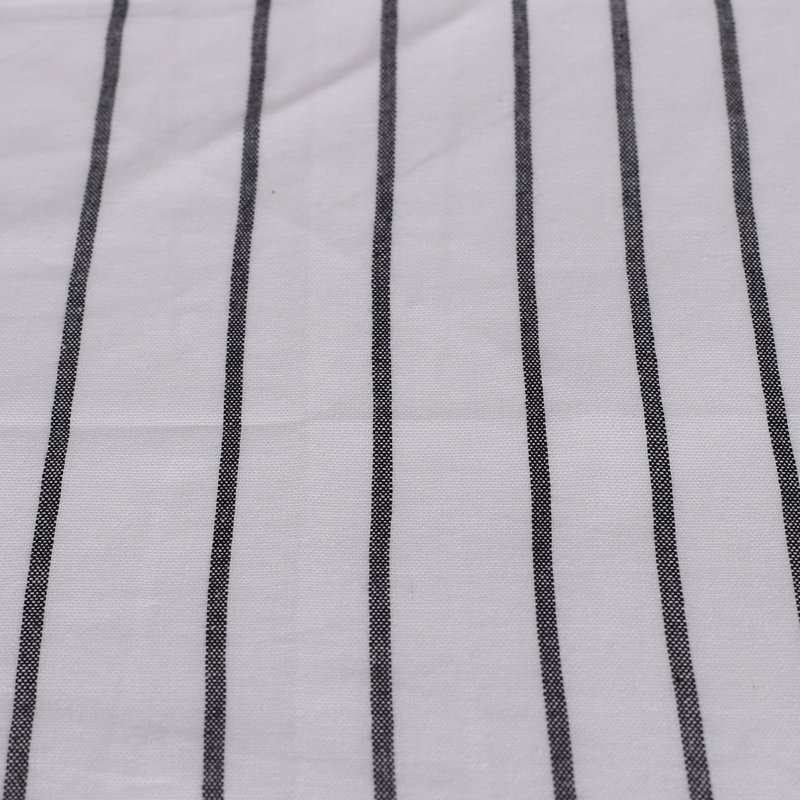 Hazlip Cotton Blend Striped Square Napkin