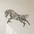 Handmade Rustic Animals Wall Decor on Metal-972840287