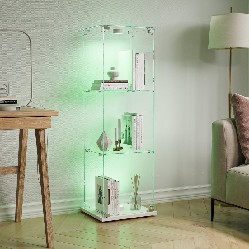 Display Cabinet, White