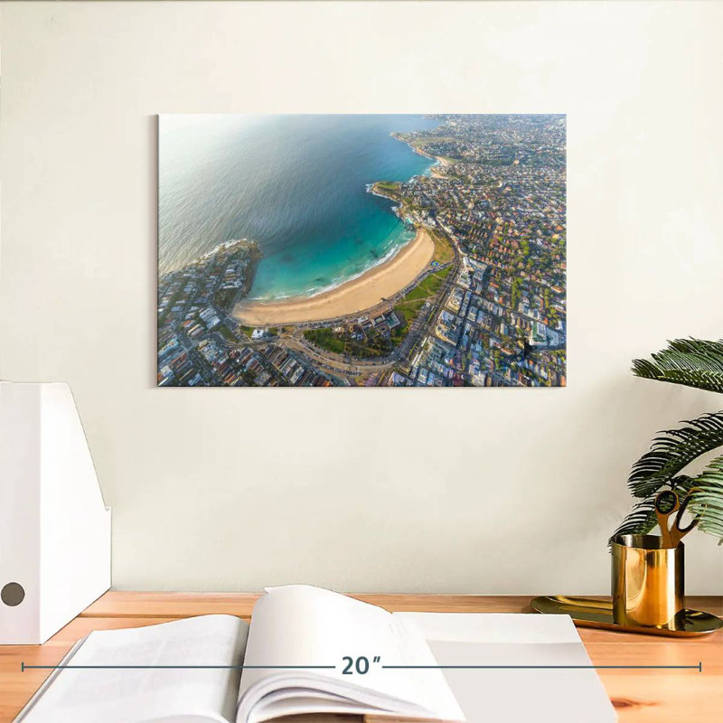 Vue aérienne de la plage de Keesha Bondi
