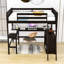 Lit mezzanine avec tablettes et bureau Ehlani-1377189274-1377189275