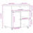 Printer Stand With Wheels 23.6"X19.7"X26.4"-594697726