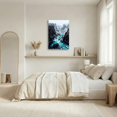 Art sur toile, "Dark Rocky Canyon"