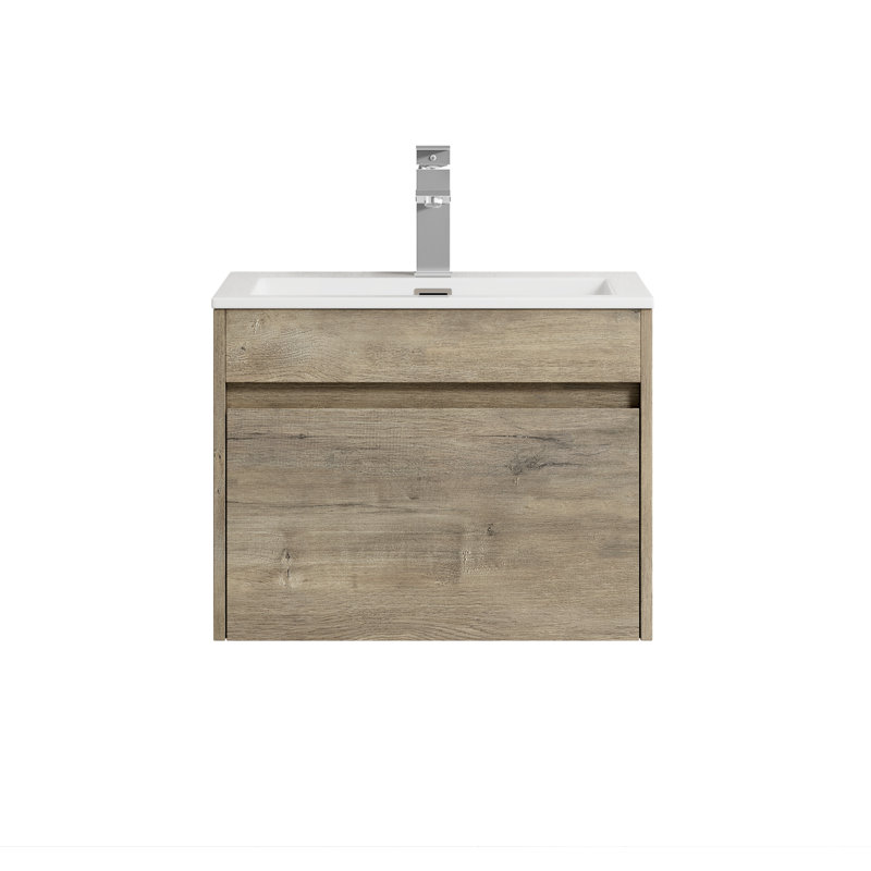Ensemble de meuble-lavabo mural simple l 24 po x P 18 po x H 18 po Frida, Eve