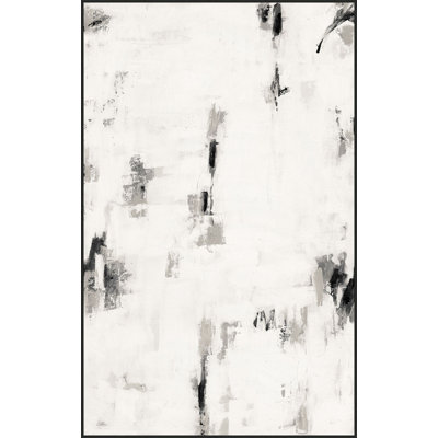 Spatial Construction 1 Framed Print Canvas