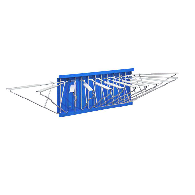 Support mural pivotant en acier, Blue