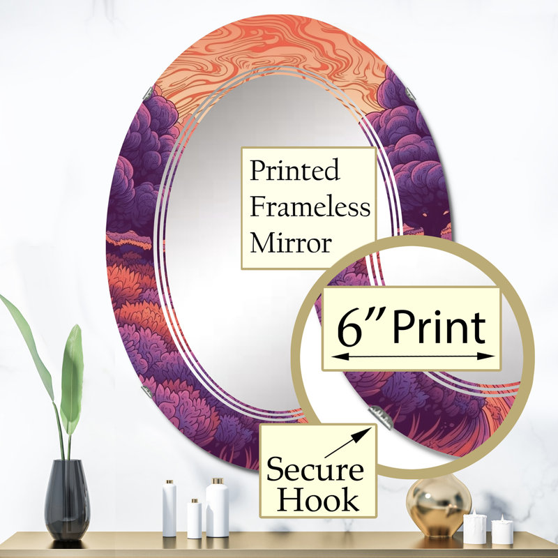 Miroir mural Meto, 36 po x 24 po