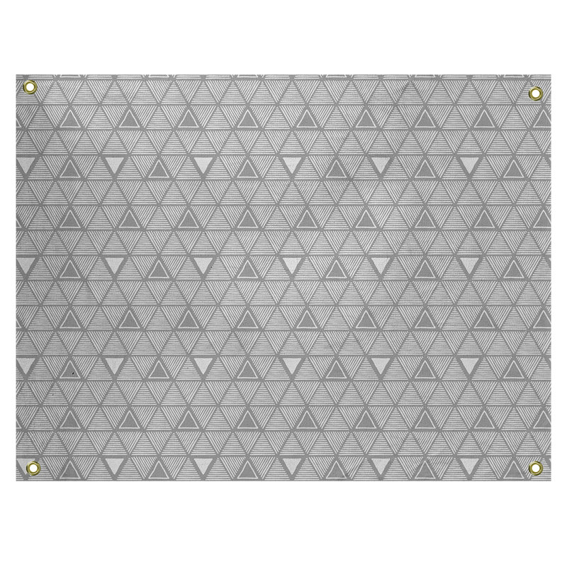 Jordao Polyester Tapestry, 59" H x 80" W, Gray