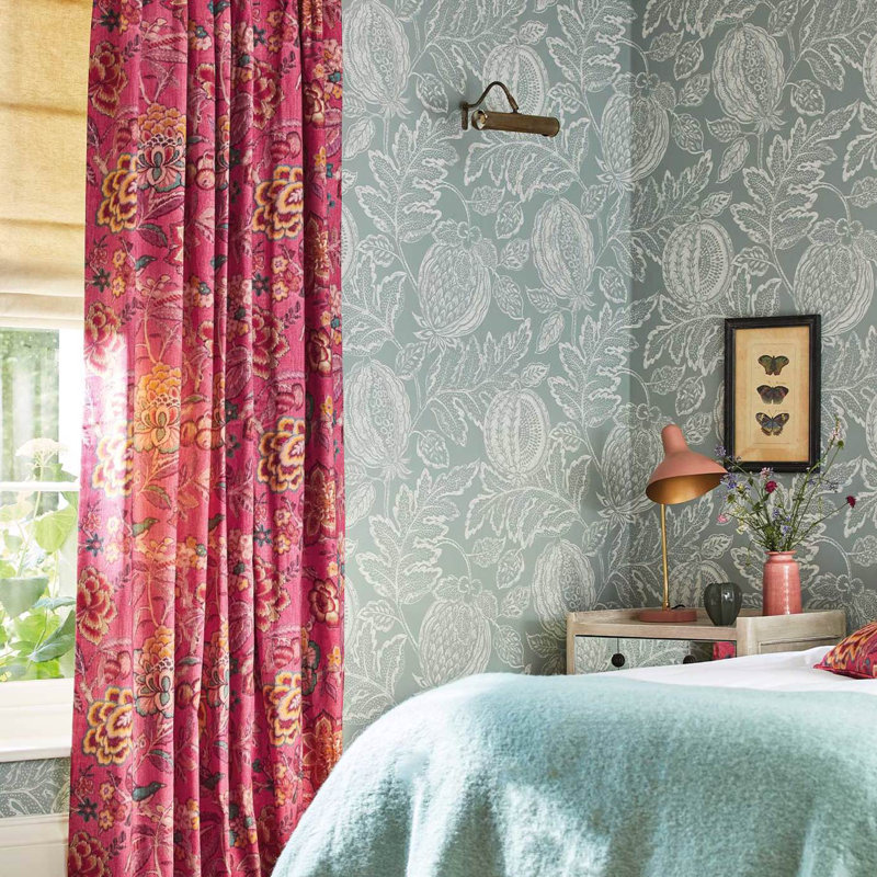 Cantaloupe Wallpaper, English Gray
