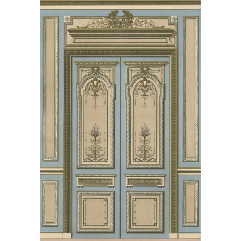 Palace Doors II - Wrapped Canvas Print, 46cm H x 30cm W x 3.8cm D