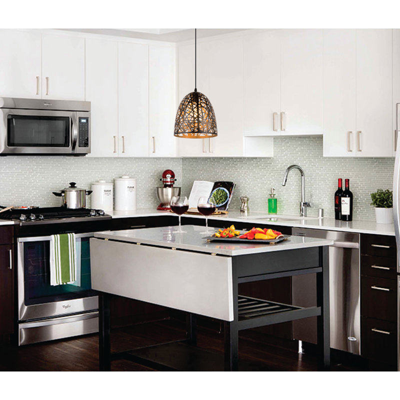 Brasel 1 - Light Black Single Pendant