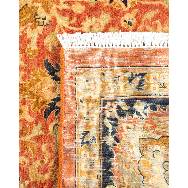 Classic One-of-a-Kind 6' 1" X 8' 10" Hand Knotted Area Rug