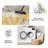 Grey Gold Abstract carpet-easy to clean, machine-washable, soft and comfortable; suitable for door mats, kitchens, living rooms, bedrooms, corridors, and laundry areas. Easy to clean, durable carpet for home decoration.-2129243398