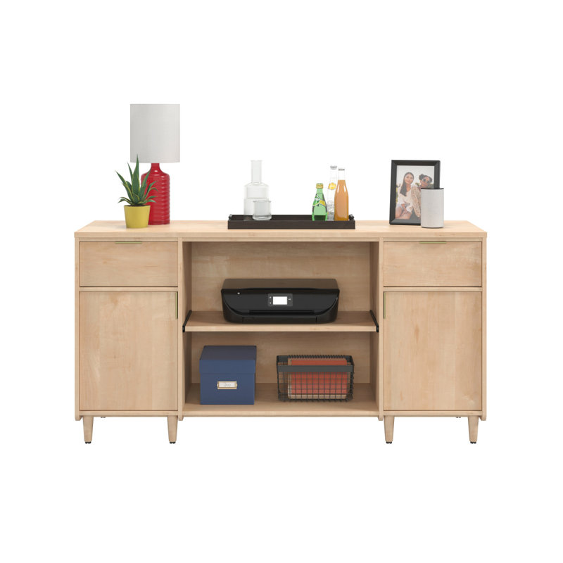 Credenza, Maple Finish