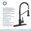 Blue Elephant Pull Down Kitchen Faucet-1208488354