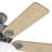44" Swanson ENERGY STAR® 5-Blade Standard Ceiling Fan with Pull Chain and LED Light Kit Included-95545283-95545284