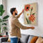 Daisy Specimens Study Botanical - Wrapped Canvas-1644904573-1644904566