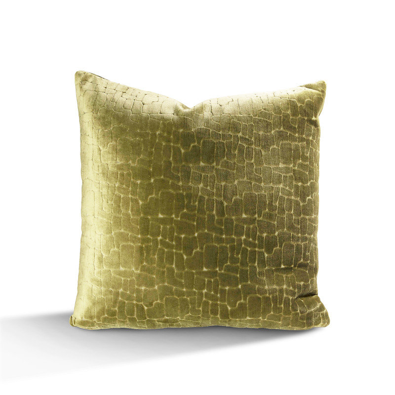 Combinaison de duvet en velours Austin, Vert olive, H 20 po x l 20 po x P 5 po